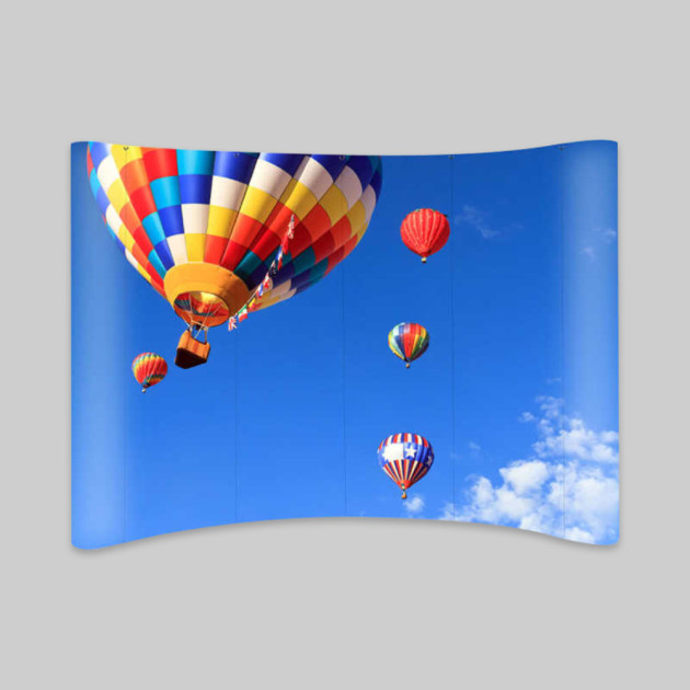 Pop Up Wall Curved
